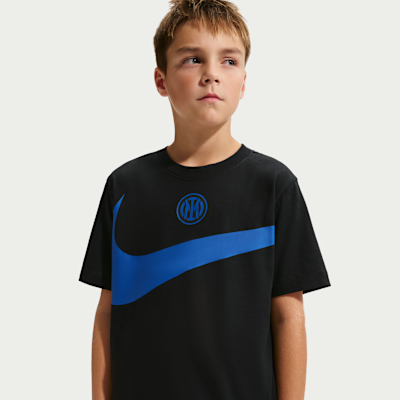 Inter Milan Swoosh Big Kids' Nike Soccer T-Shirt. Nike.com